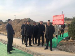 太原｜市民政局领导视察suncitygroup太阳集团双塔树葬搬迁工程